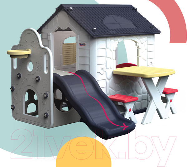 Изображение товара Игровой комплекс Nuovita NHN-777 (Navy/White)