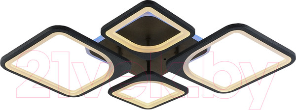 Изображение товара Потолочный светильник Mirastyle Диод JX-8036/2+2 BK ML