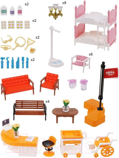 Изображение товара Кукольный домик Наша игрушка Вылечи меня / 201216540