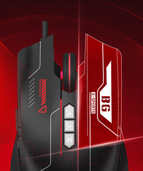 Изображение товара Комплект клавиатура и мышь A4Tech Bloody B1700 (черный)