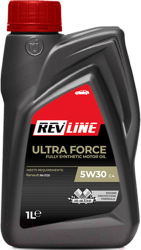 Изображение товара Моторное масло Revline Ultra Force C4 5W30 / RUFC45301 (1л)