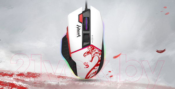 Изображение товара Мышь Bloody W95 Max Naraka (белый)