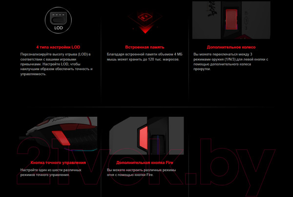 Изображение товара Мышь Bloody W95 Max Naraka (белый)