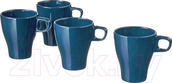 Изображение товара Набор кружек Swed house Kaffekopp MR3-36 (темно-бирюзовый)