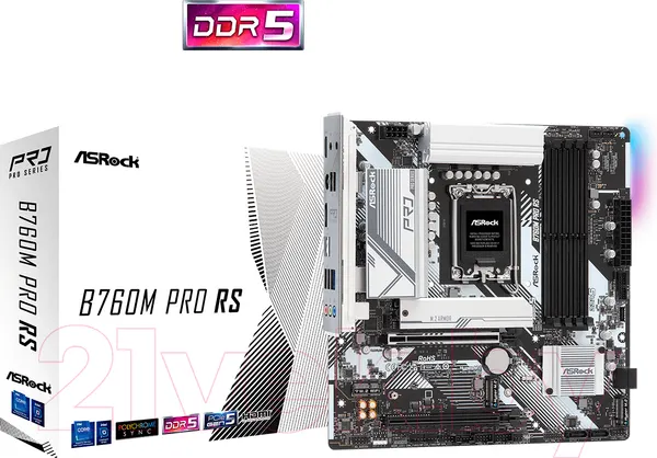 Изображение товара Материнская плата AsRock B760M Pro RS