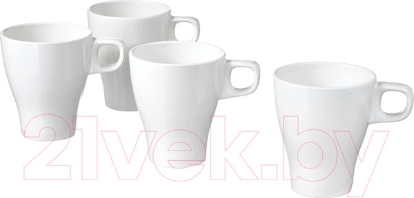 Изображение товара Набор кружек Swed house Kaffekopp MR3-36 (белый)