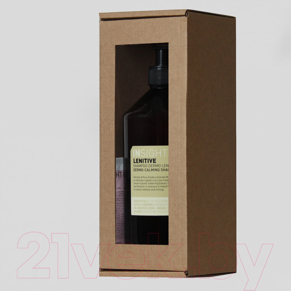 Изображение товара Набор косметики для тела и волос Insight Dermo-Calming Shampoo 900мл+Sample Sachet Cleanser+Body Cream