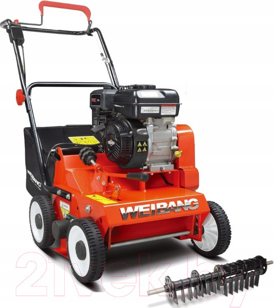 Изображение товара Скарификатор для газона бензиновый Weibang WB384RB