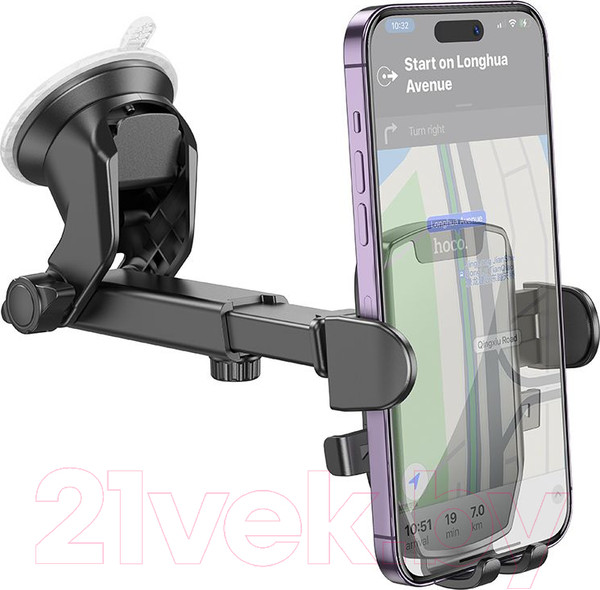 Изображение товара Держатель для смартфонов Hoco CAD30 (черный)