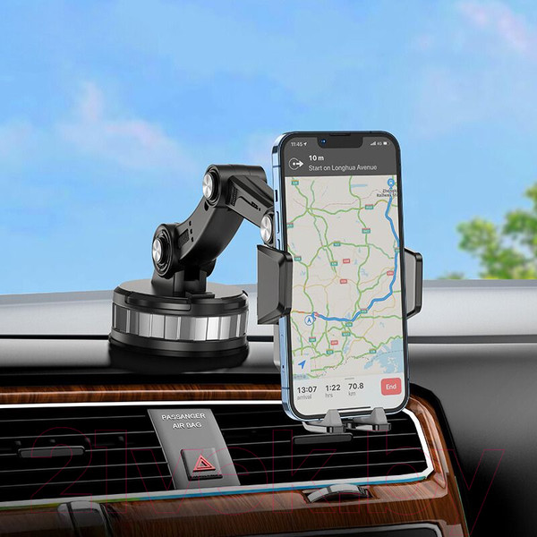 Изображение товара Держатель для смартфонов Hoco DCA33 (черный)