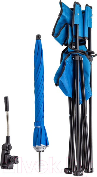 Изображение товара Кресло складное KingTul С зонтом садовым / KT-DW-2009Z (56591)