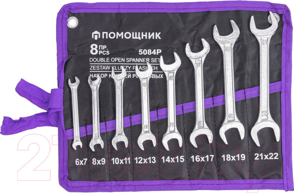 Изображение товара Набор ключей Помощник 5084P (56766-8шт)