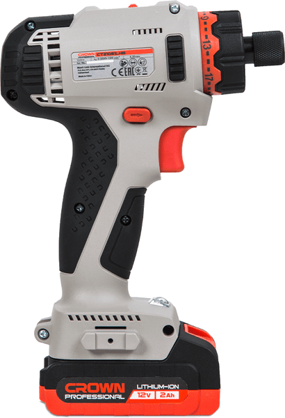 Изображение товара Аккумуляторный шуруповерт CROWN CT21081HB-2BMC