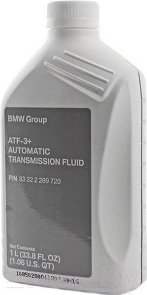Изображение товара Трансмиссионное масло BMW ATF 3+ / 83222289720 (1л)