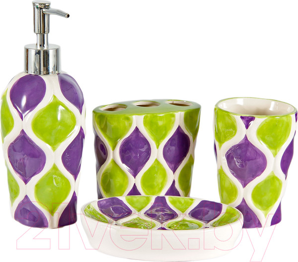 Изображение товара Набор аксессуаров для ванной Benedomo Aquarelle