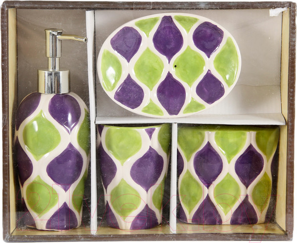 Изображение товара Набор аксессуаров для ванной Benedomo Aquarelle