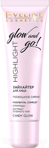 Изображение товара Хайлайтер Eveline Cosmetics Highlight Glow And Go! Candy Glow (20мл)