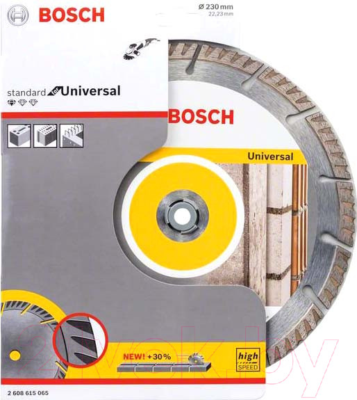 Изображение товара Отрезной диск алмазный Bosch 2.608.615.065