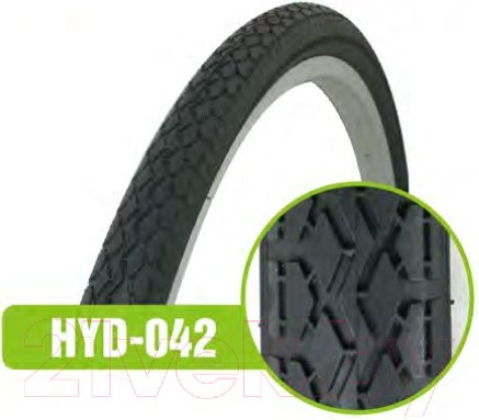 Велопокрышка Twenty ONE 28X1.75/HYD 042