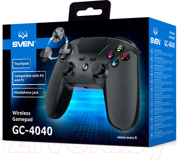 Изображение товара Геймпад Sven GC-4040 (черный)