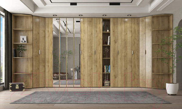 Изображение товара Модуль с ящиком Евва Лайн / ЛН-1Y3D.44 (дуб кантри золотой)