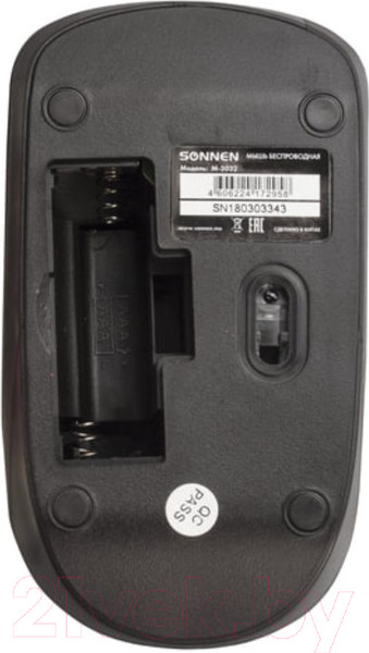 Изображение товара Мышь Sonnen M-3032 (черный)