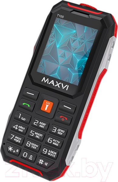 Изображение товара Мобильный телефон Maxvi T100 (красный)