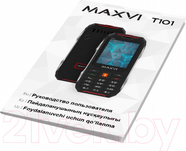 Изображение товара Мобильный телефон Maxvi T101 (оранжевый)