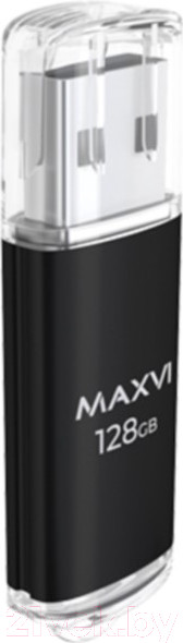 Изображение товара USB flash накопитель Maxvi MP 128GB 2.0 (черный)