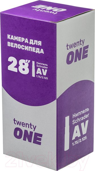 Изображение товара Камера для велосипеда Twenty ONE 28х1.75/2.125 AV/AVR28-40/48L