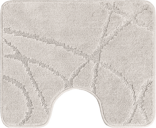 Изображение товара Коврик для туалета Gokyildiz Standart 60x50 / CROSS-0002-MILK
