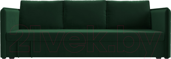 Изображение товара Диван Лига Диванов Слим / 119803 (велюр зеленый)