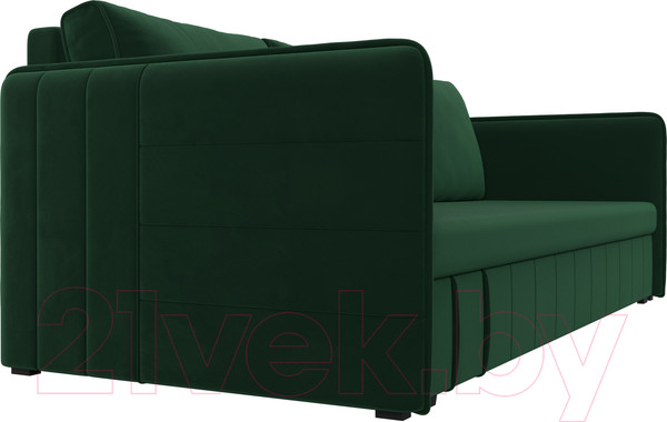 Изображение товара Диван Лига Диванов Слим / 119803 (велюр зеленый)