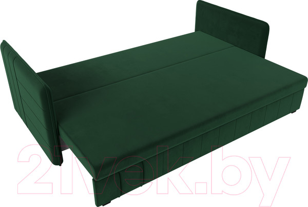 Изображение товара Диван Лига Диванов Слим / 119803 (велюр зеленый)
