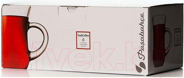 Изображение товара Набор кружек Pasabahce Tea&Coffee 55411 (6шт)