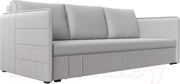 Изображение товара Диван Лига Диванов Слим / 119819 (экокожа белый)