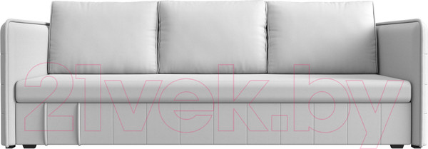 Изображение товара Диван Лига Диванов Слим / 119819 (экокожа белый)