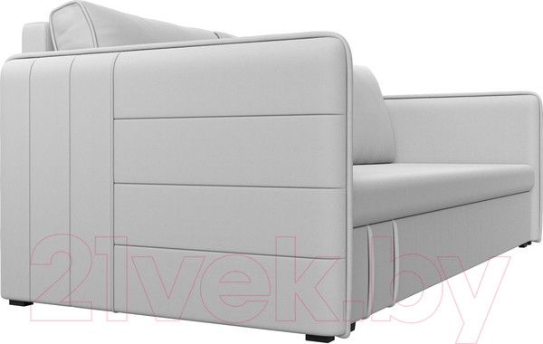 Изображение товара Диван Лига Диванов Слим / 119819 (экокожа белый)
