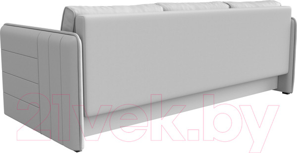 Изображение товара Диван Лига Диванов Слим / 119819 (экокожа белый)