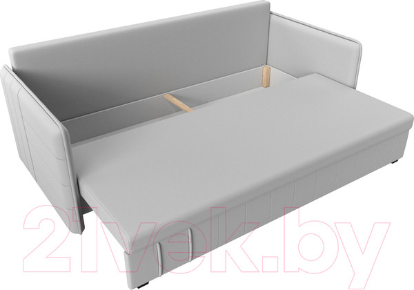 Изображение товара Диван Лига Диванов Слим / 119819 (экокожа белый)