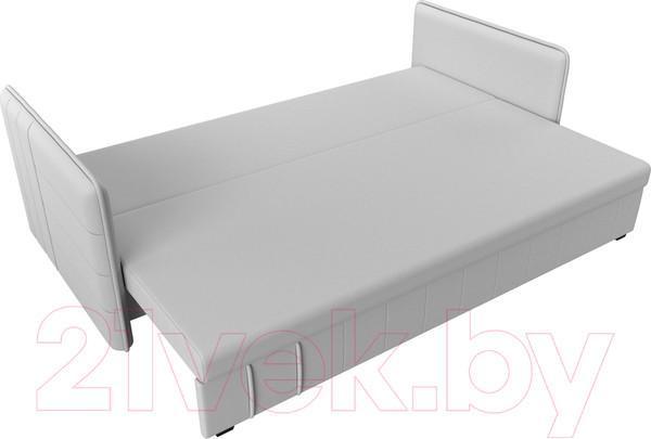 Изображение товара Диван Лига Диванов Слим / 119819 (экокожа белый)