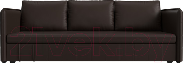 Изображение товара Диван Лига Диванов Слим / 119821 (экокожа коричневый)