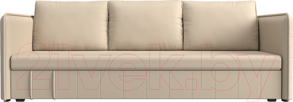 Изображение товара Диван Лига Диванов Слим / 119820 (экокожа бежевый)