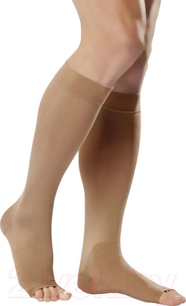 Изображение товара Гольфы компрессионные Tonus Elast 0408 Lux 2кл Рост 2 Р5 (карамель)