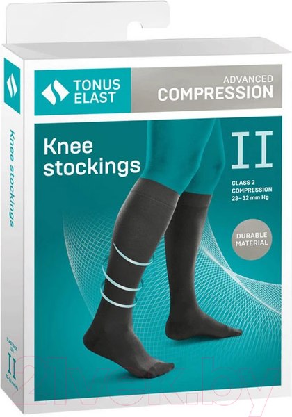 Изображение товара Гольфы компрессионные Tonus Elast 0401 Lux 1кл Рост 2 Р4 (карамель)