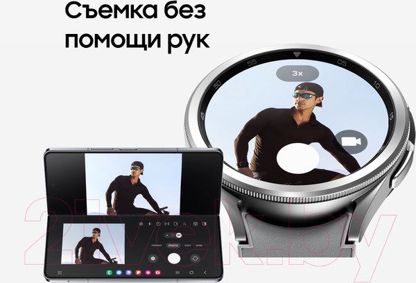 Изображение товара Умные часы Samsung Galaxy Watch 6 Classic 47mm / SM-R960 (серебристый)
