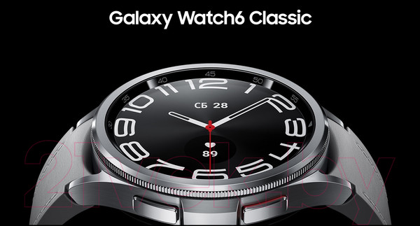 Изображение товара Умные часы Samsung Galaxy Watch 6 Classic 47mm / SM-R960 (серебристый)