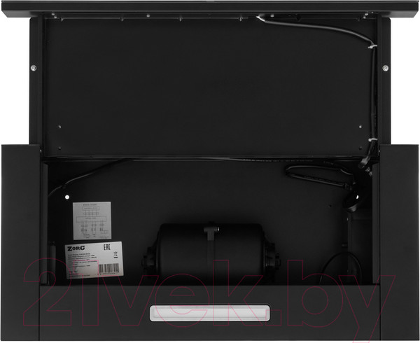 Изображение товара Вытяжка телескопическая ZORG Slim 850 60 S (черный)