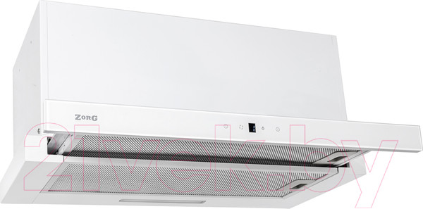 Изображение товара Вытяжка телескопическая ZORG Turbo 1200 60 S (белый)