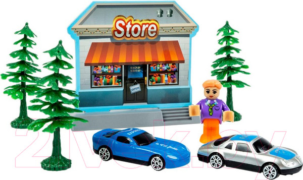 Изображение товара Железная дорога игрушечная Bondibon С электропоездом Город / ВВ6076